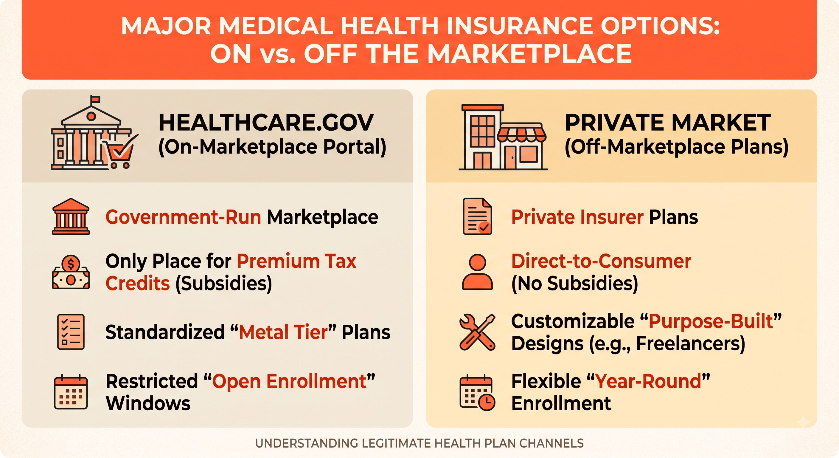Why Some Health Plans Are Not on Healthcare.gov